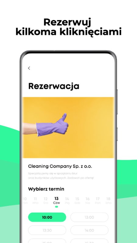 Cleanlo UBER dla usług sprzątających - 01 Cleanlo UBER dla usług sprzątających - 01