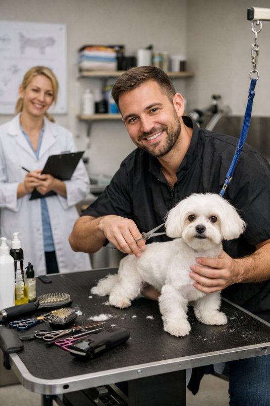 Kurs groomerski, własny salon