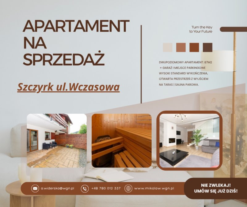 Luksus w sercu Szczyrku z garażem i sauną