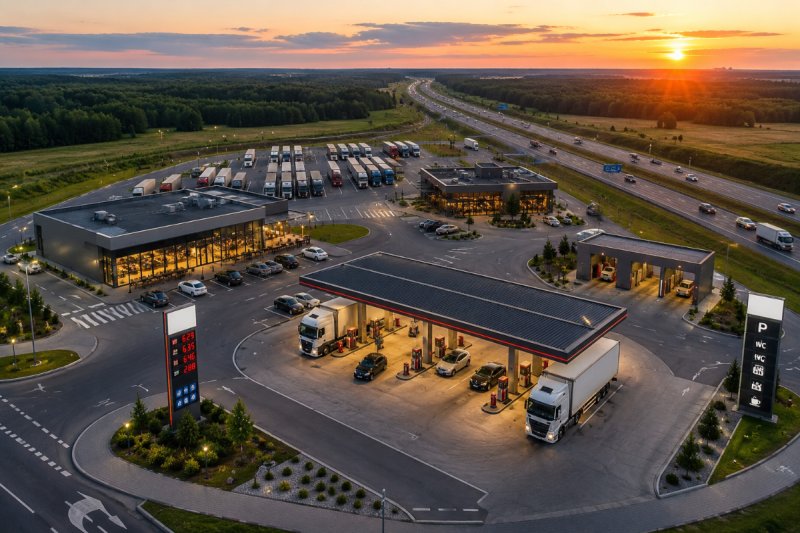 Szukam inwestora pod budowę stacji paliw