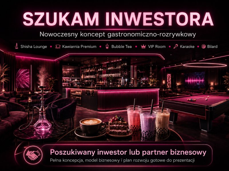 Inwestor/ parter poszukiwany