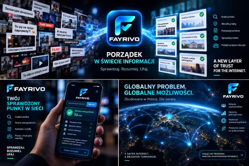 FAYRIVO aplikacja do weryfikacji informacji