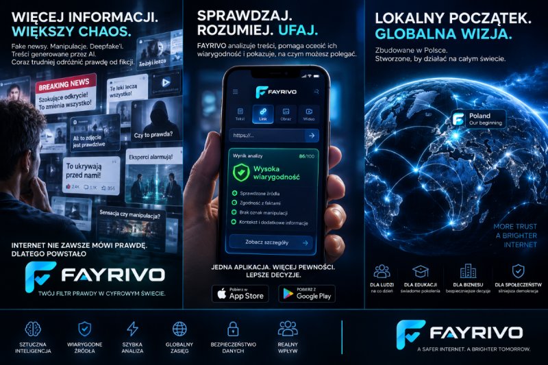 FAYRIVO aplikacja do weryfikacji informacji - 02