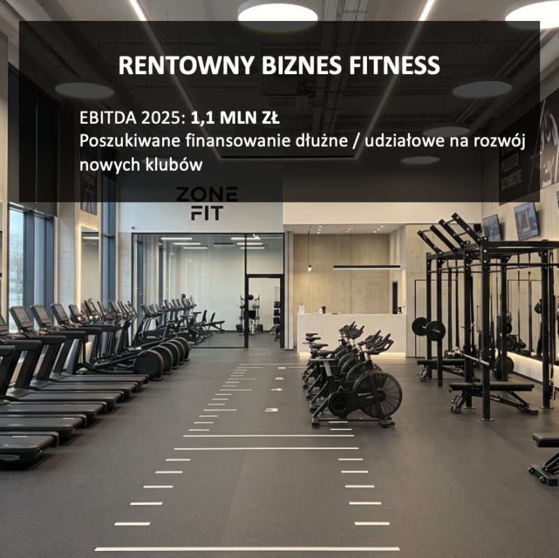 Rentowny biznes fitness: finansowanie ekspansji - 01
